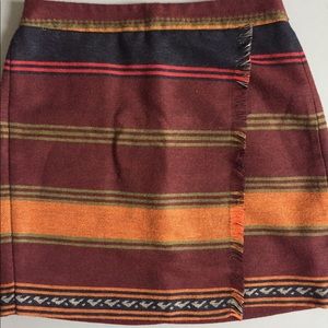 LOFT Blanket-style skirt